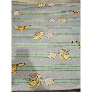 Vintage 1978  Chatham Garfield Blanket Twin Size 62x84